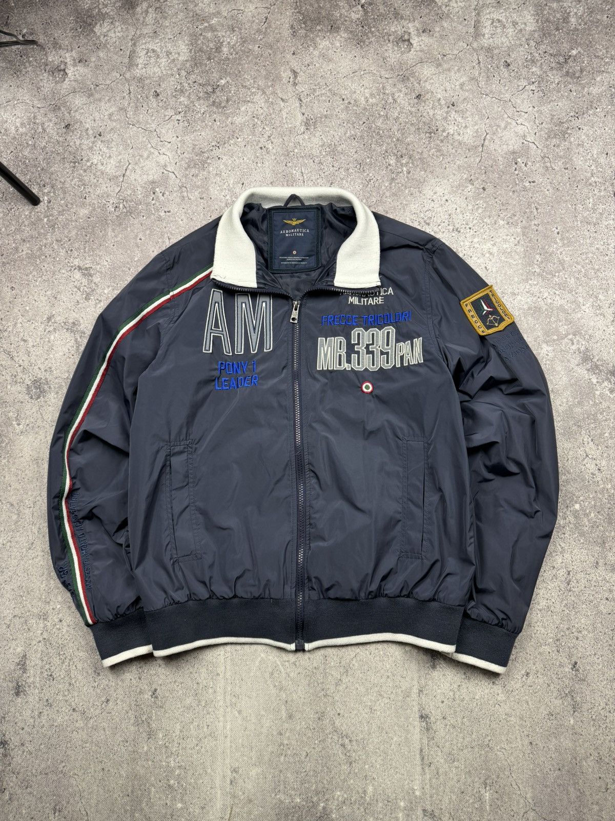 Aeronautica Militare Vintage Aeronautica Malitatie Y2K Bomber Jacket USA Avirex Size US S / EU 44-46 / 1 - 1 Thumbnail