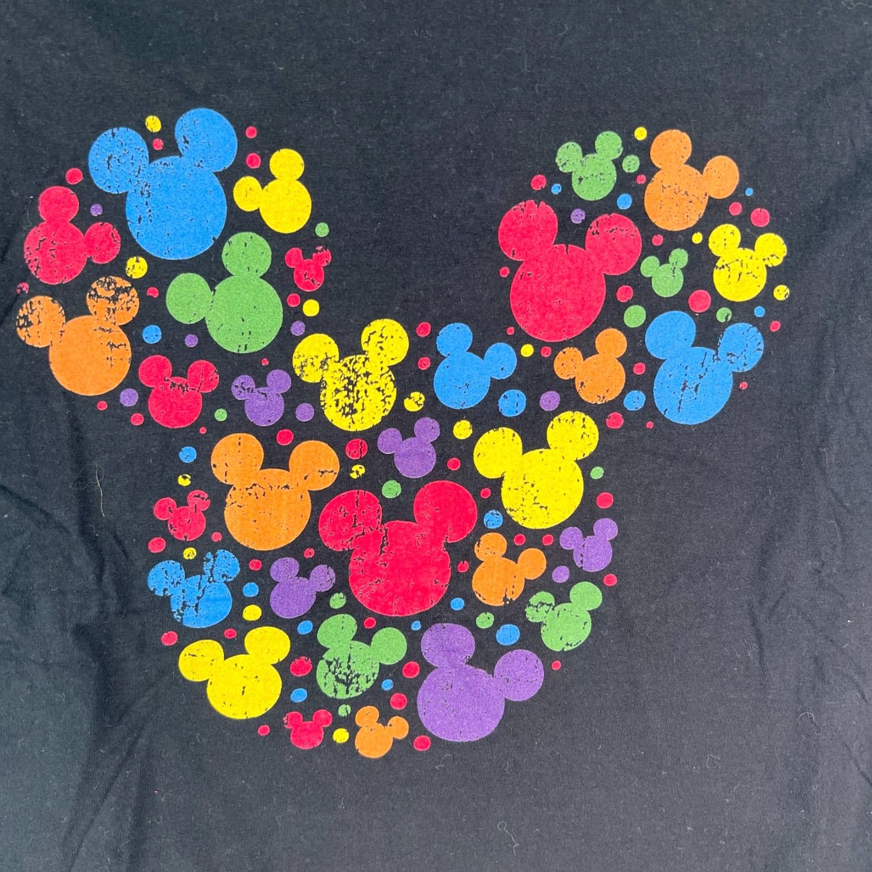 Disney Disney Mickey Mouse T-Shirt Womens XL Black Graphic 90s Casual Cartoon Size XL / US 12-14 / IT 48-50 - 2 Thumbnail