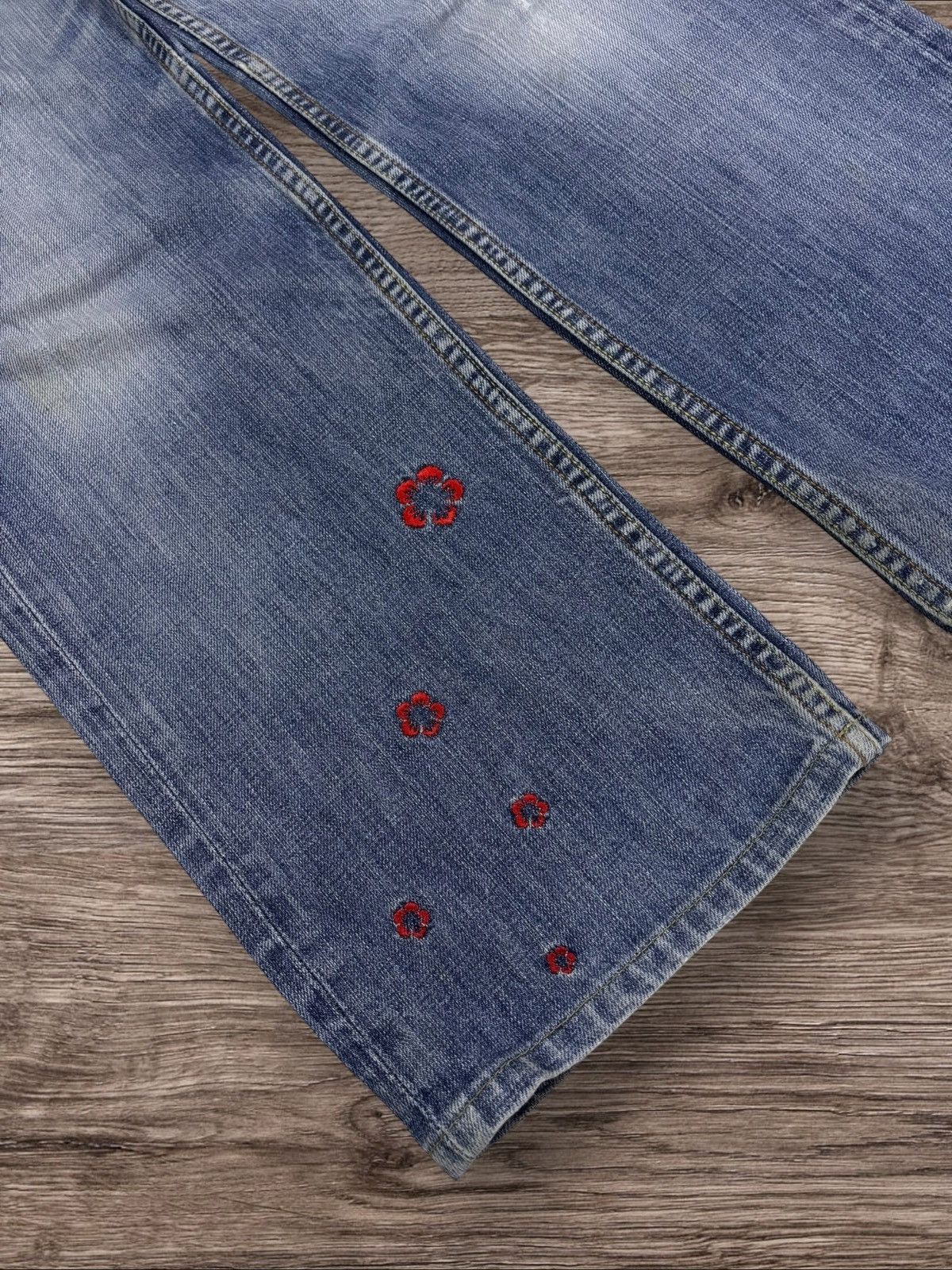 Takeo Kikuchi Y2k Takeo Kikuchi Japan Florish Embroidery Jeans Size 30" / US 8 / IT 44 - 5 Thumbnail