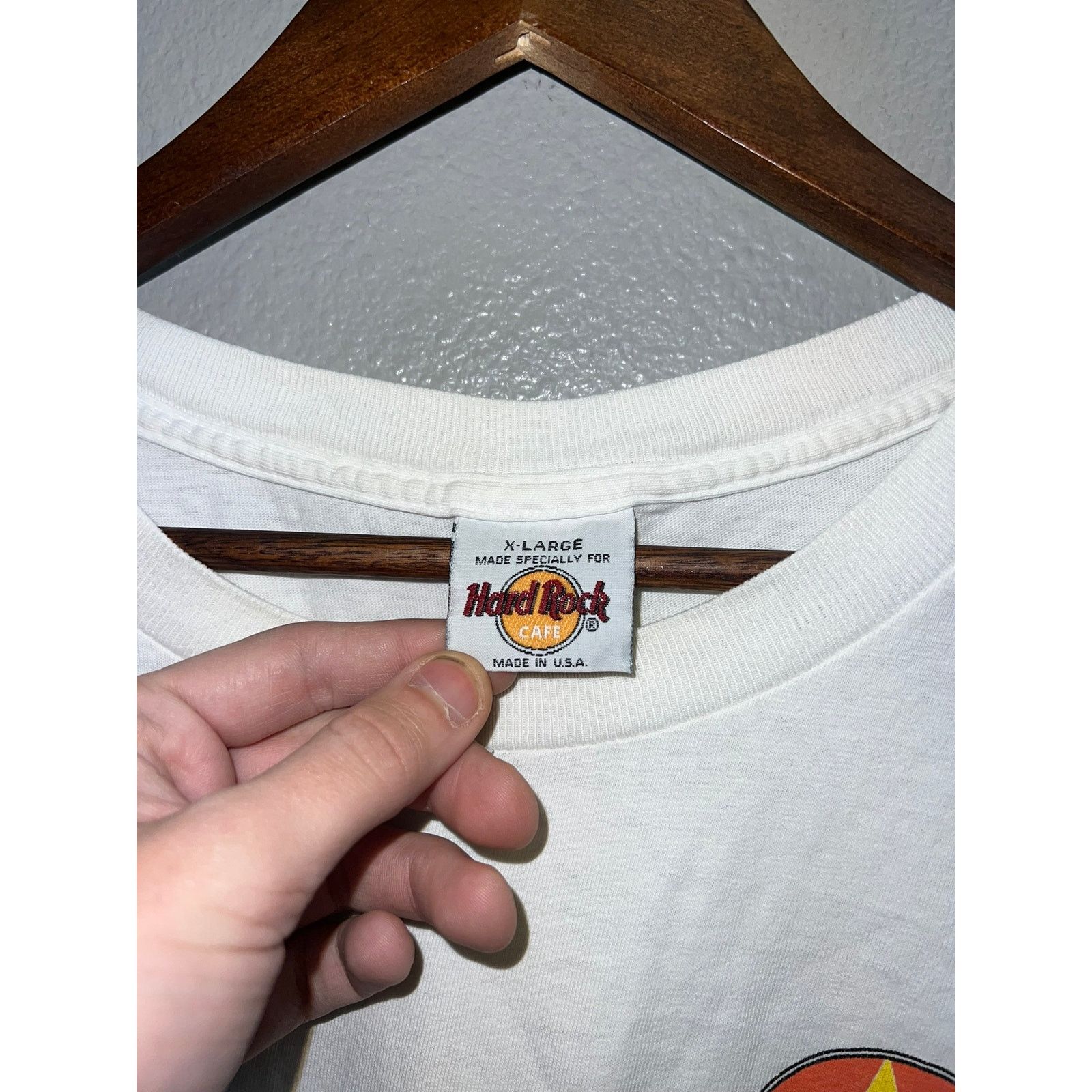 Hard Rock Cafe Vintage Hard Rock Cafe Shirt Nomura Capital X-Large Tee Size US XL / EU 56 / 4 - 6 Thumbnail