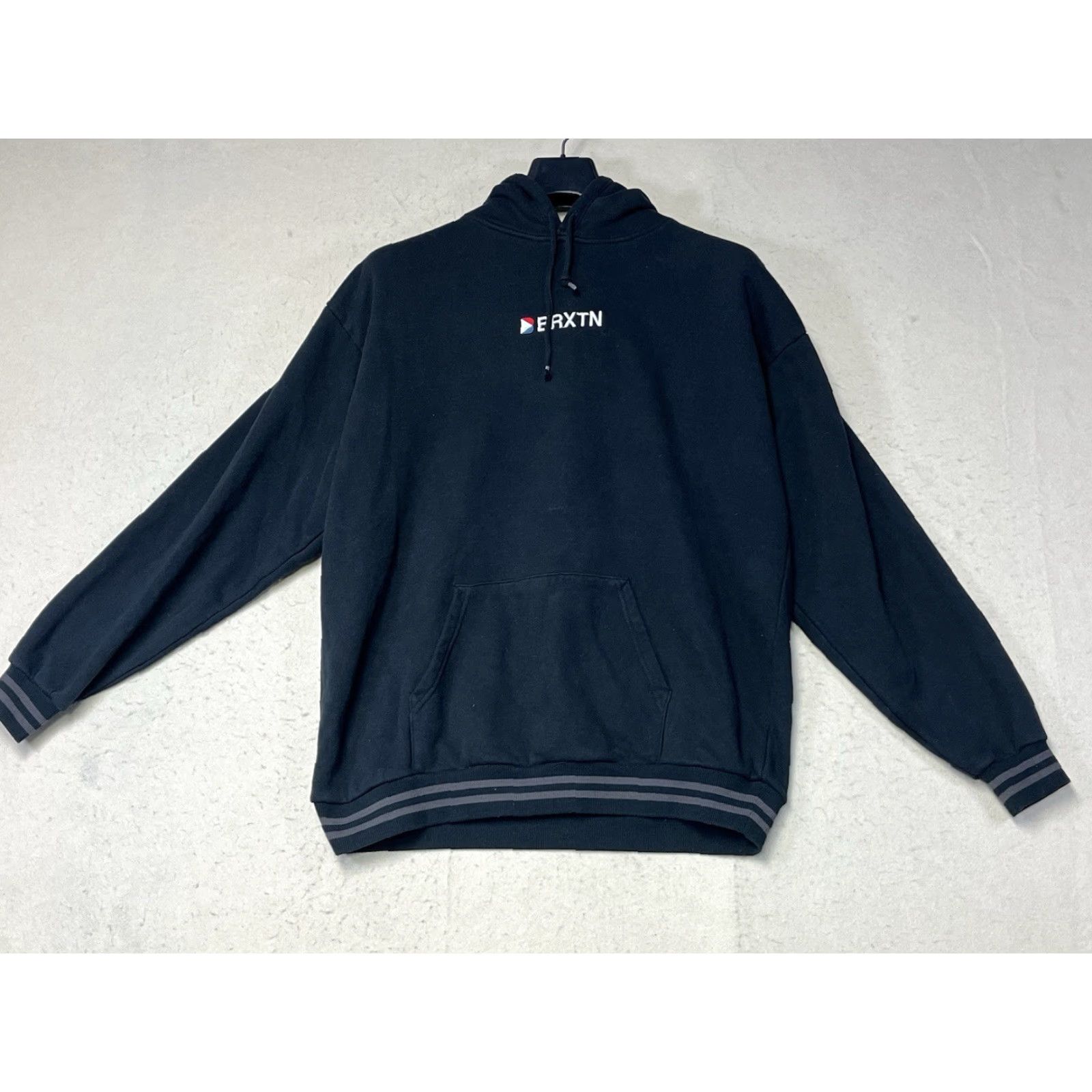 Brixton Brixton Hoodie Men’s Black Medium Sweatshirt Drawstring Hooded Crew Neck Pullover Graphic Print Logo Size US M / EU 48-50 / 2 - 2 Thumbnail