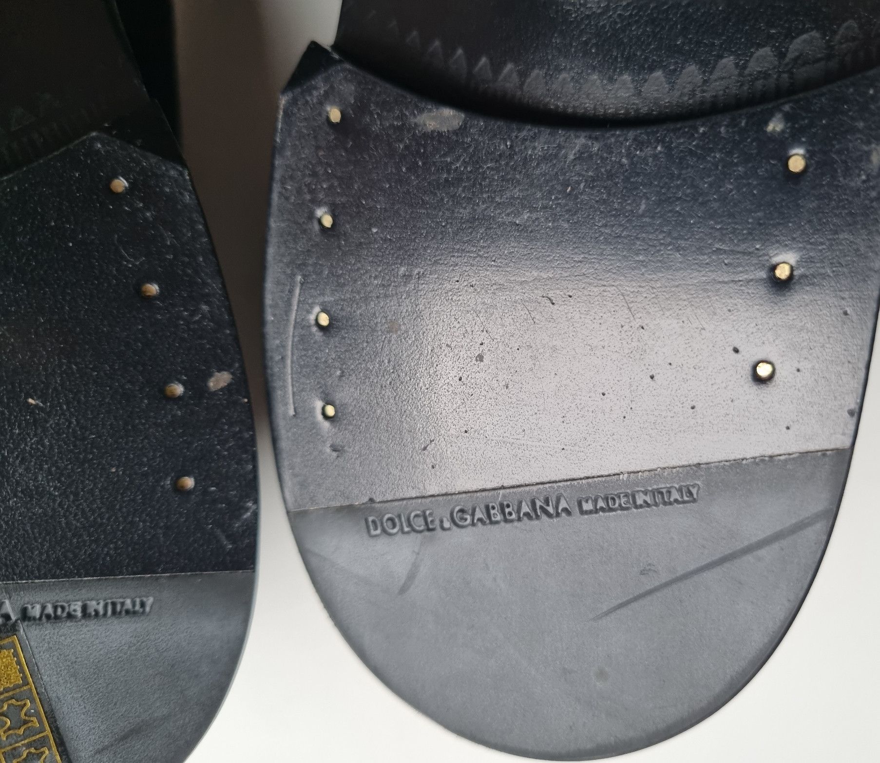 Dolce & Gabbana Dolce & Gabbana Velvet Slippers Size EU 45 Size US 12 / EU 45 - 18 Thumbnail