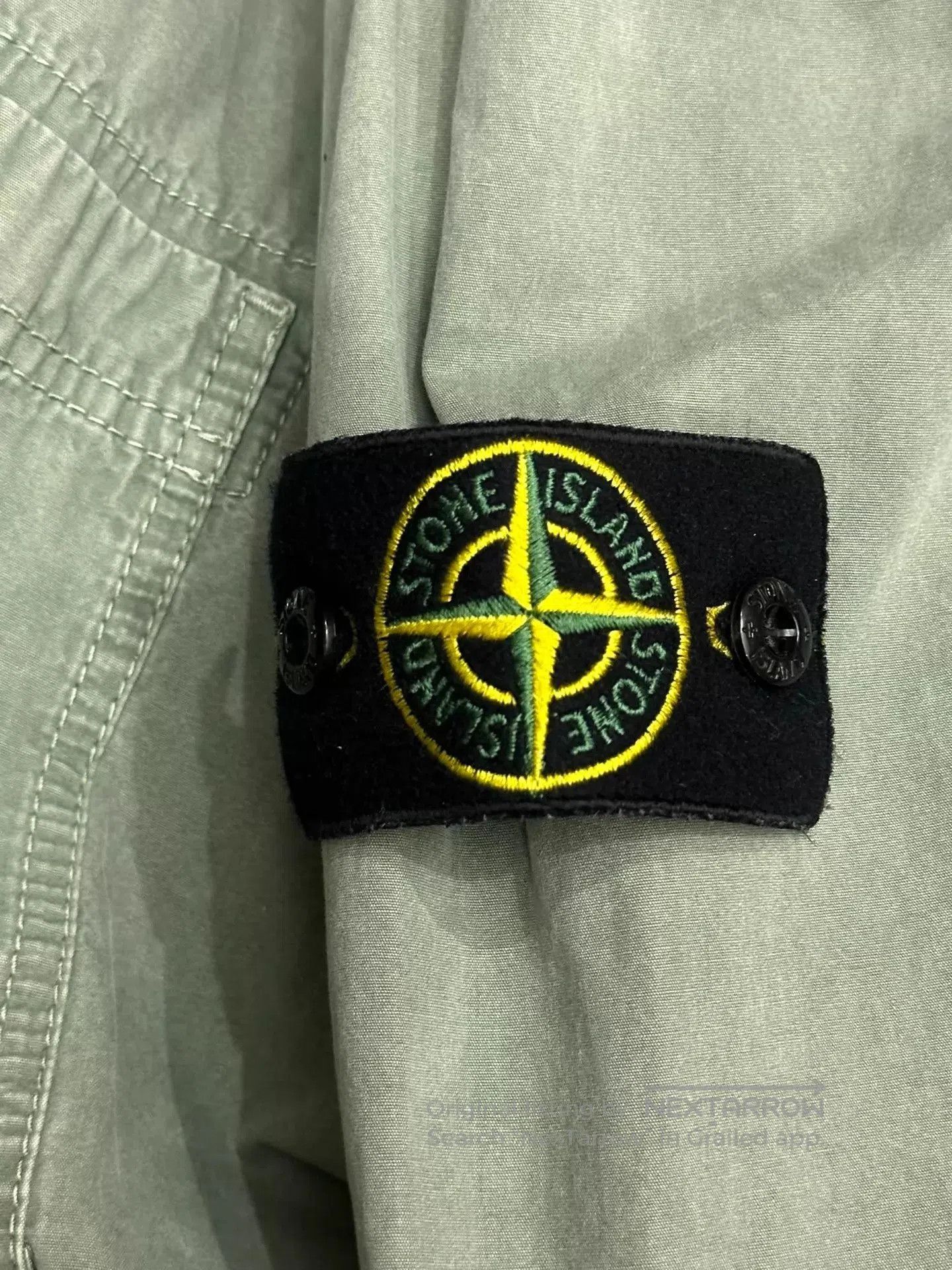 Stone Island Green Long-Sleeve Button-Up Shirt. Size US M / EU 48-50 / 2 - 5 Thumbnail