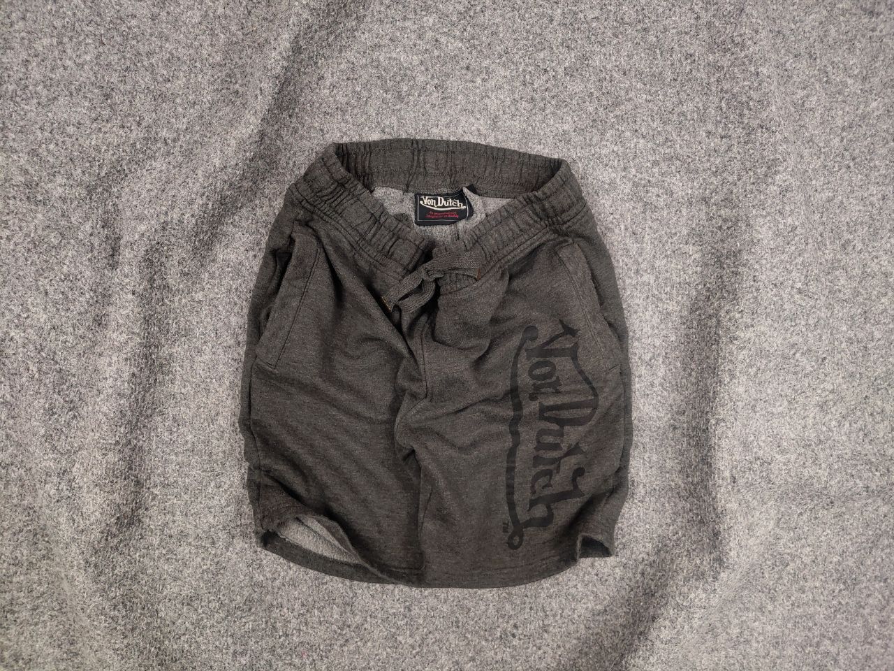 Von Dutch Vintage Von Dutch Logo Gray Cotton Casual Short Y2K Style Size US 32 / EU 48 - 1 Thumbnail
