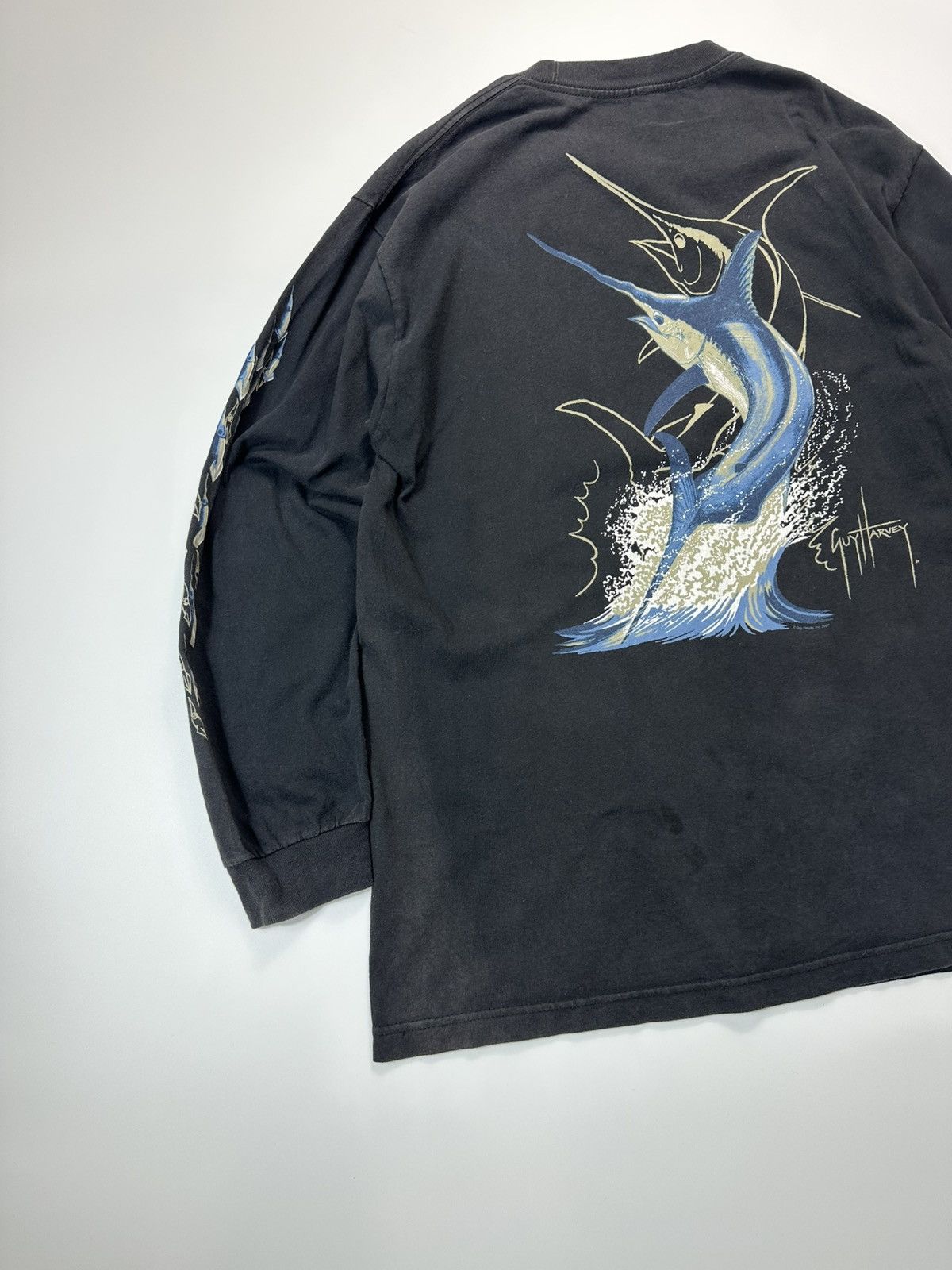 Guy Harvey Guy Harvey Long Sleeve Swordfish Graphic Print Size US L / EU 52-54 / 3 - 9 Thumbnail