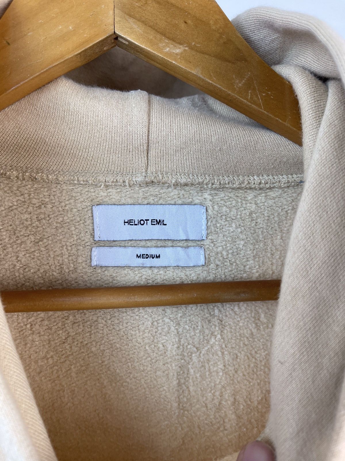 Heliot Emil Heliot Emil Back Graphic Croped Hoodie Size US M / EU 48-50 / 2 - 12 Thumbnail