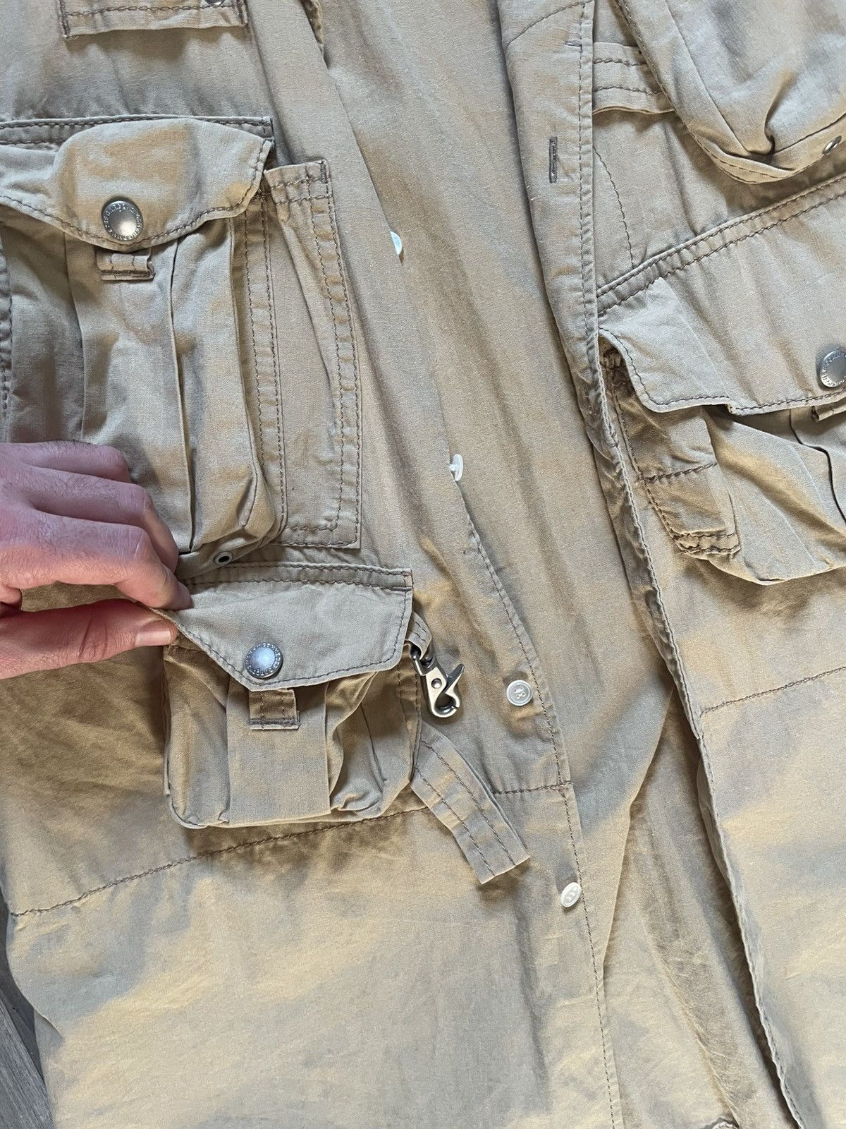 Comme des Garcons × Junya Watanabe S/S 2004 3D Cargo pocket shirt Size US L / EU 52-54 / 3 - 6 Thumbnail