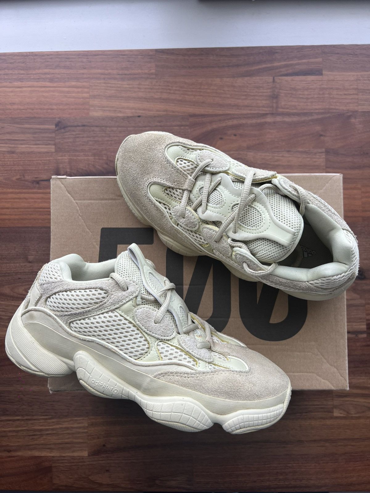 Size Men's/ Womens- adidas Yeezy 500 Super Moon Yellow