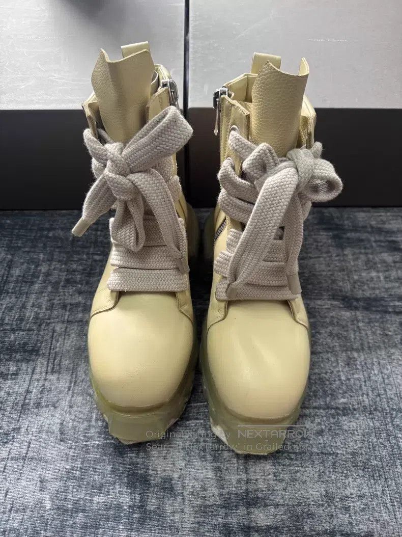 Rick Owens Rick Owens Thick Shoelaces Transparent Octopus Sole Milita Size US 7 / EU 40 - 2 Thumbnail