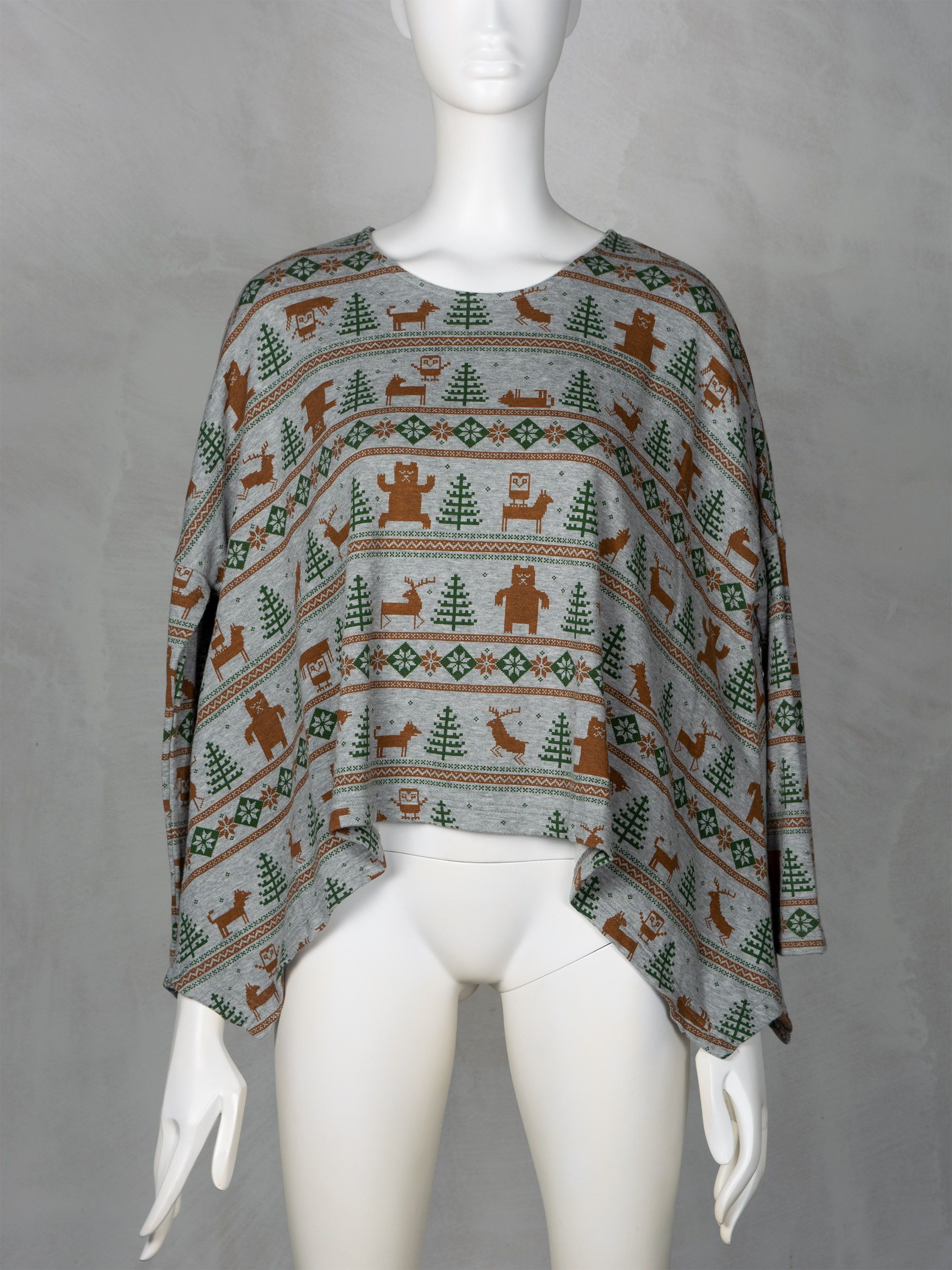 Ne-Net Né-net - winter print wide fit crewneck - size 2 Size S / US 4 / IT 40 - 4 Thumbnail