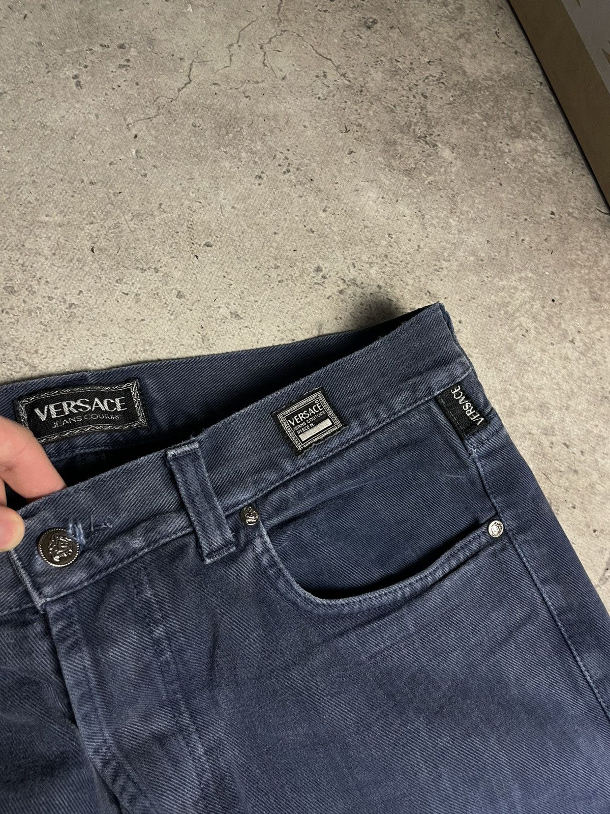 Versace Jeans Couture Vintage Versace Jeans Signature Made in Italy 90s Denim Size US 38 / EU 54 - 16 Thumbnail