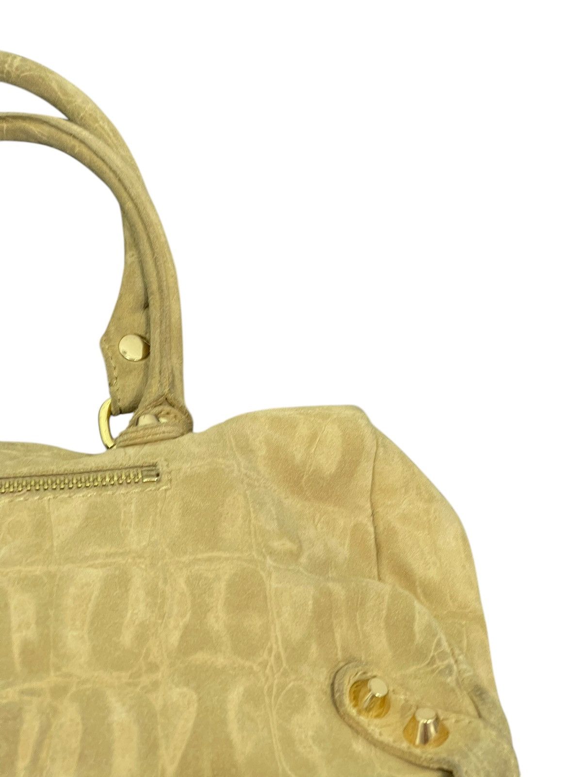 Genuine Leather Full Suede Leather Linea Pelle East-West Bag 1🟩6 Size ONE SIZE - 19 Thumbnail