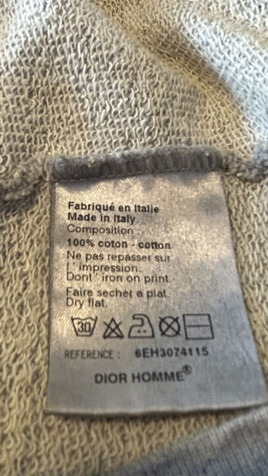 Dior Dior Home S/S 2006 Graphic Sleeveless Sweatshirt Size US M / EU 48-50 / 2 - 6 Thumbnail