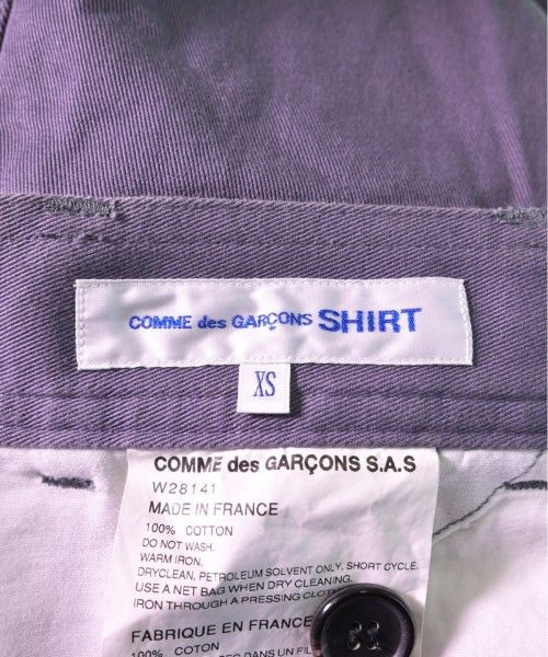 Comme des Garcons SHIRT Cropped Pants Plain Cotton Long Gray Size US 32 / EU 48 - 3 Thumbnail