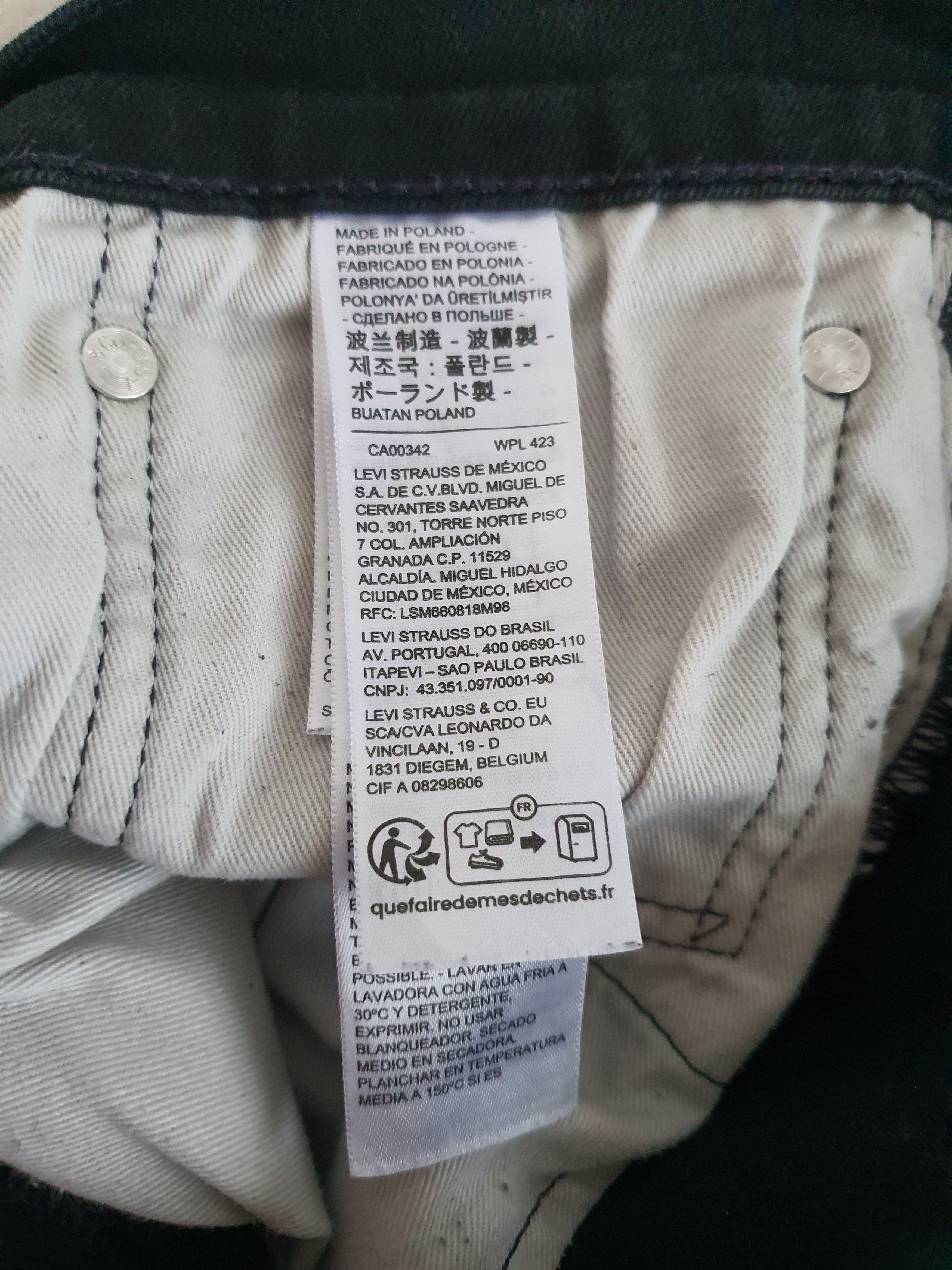 Levi's PREMIUM '511 Slim Fit Jeans' (PC9: 04511-1507) - Sz W36 L25 Size US 36 / EU 52 - 8 Thumbnail