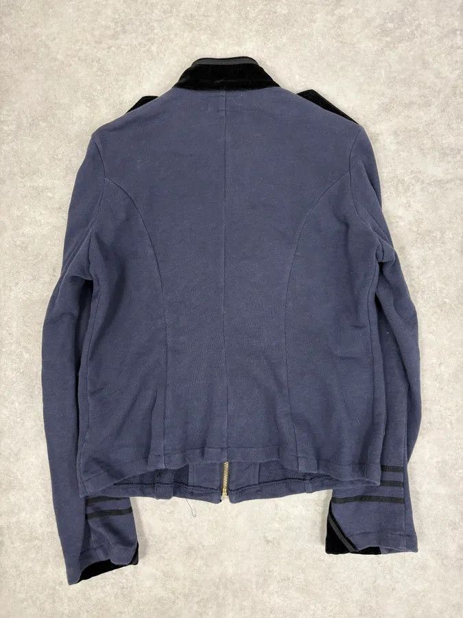Polo Ralph Lauren 2010s Ralph Lauren Navy & Black Velvet Officer Jacket Size M / US 6-8 / IT 42-44 - 6 Thumbnail