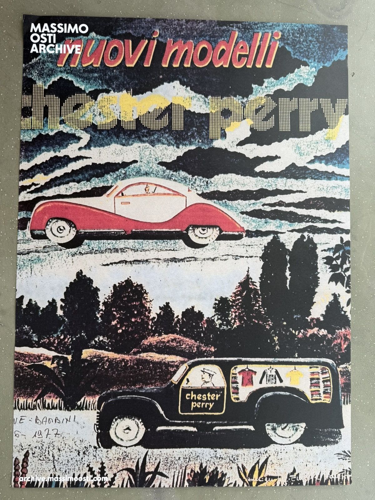 Massimo Osti Massimo Osti Archive Poster Size ONE SIZE - 2 Thumbnail