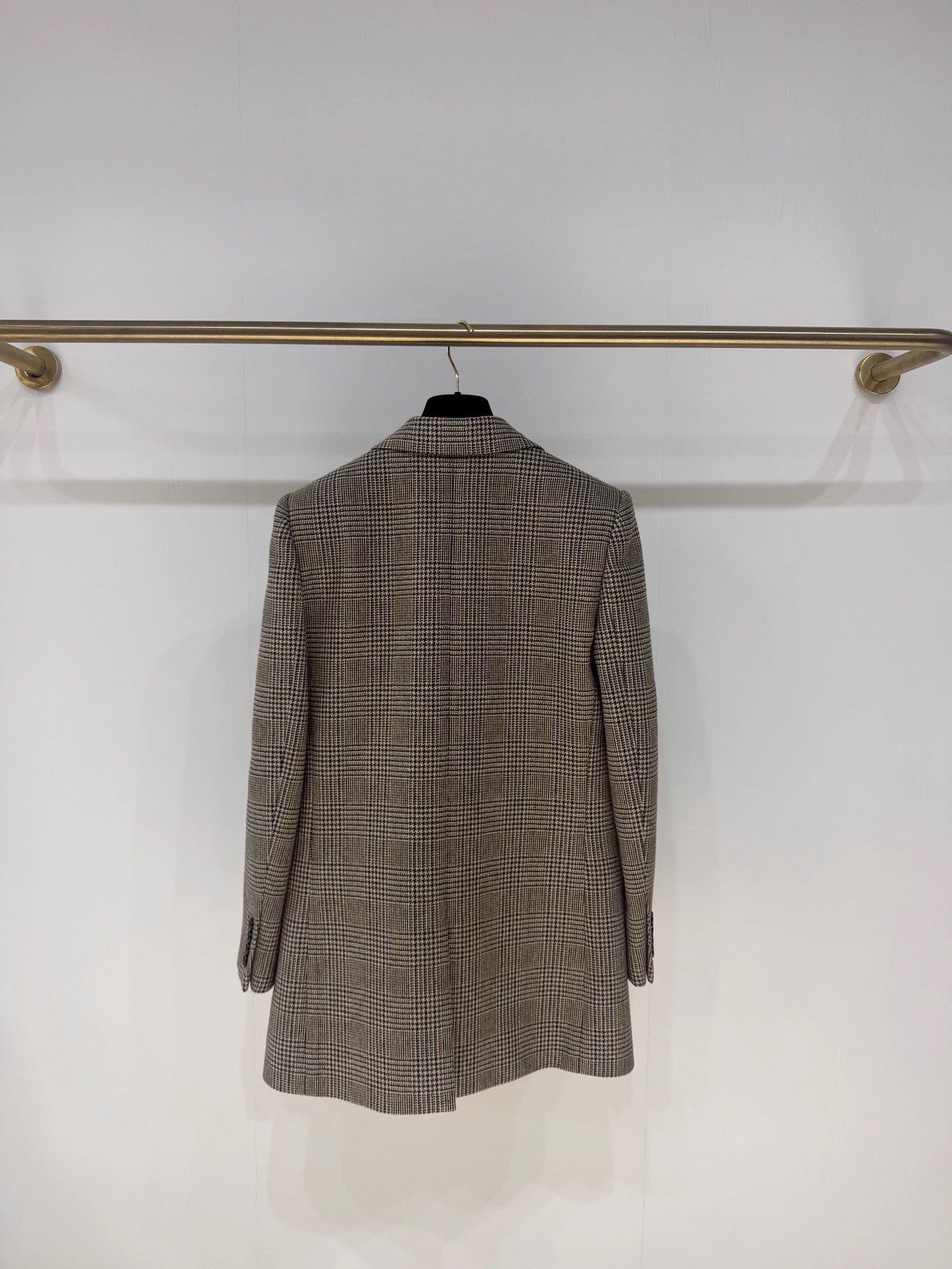 Saint Laurent Paris SLP Wales Check Wool Classic Blazer Size S / US 4 / IT 40 - 5 Thumbnail