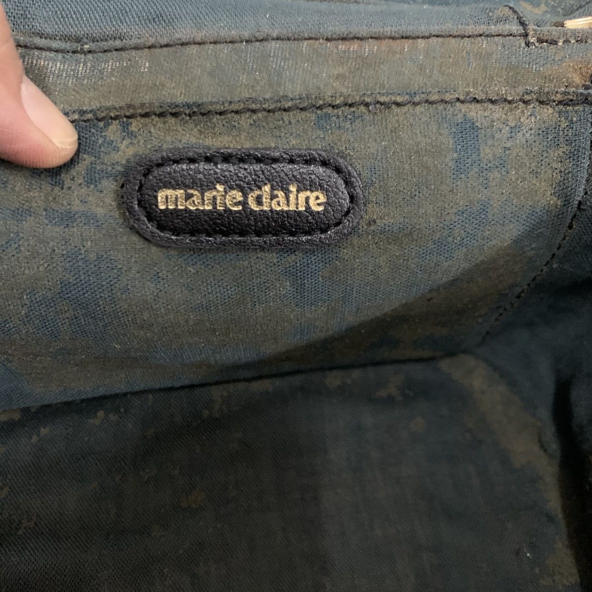 Vintage Marie Claire Leather Makeup Bag Size ONE SIZE - 10 Thumbnail