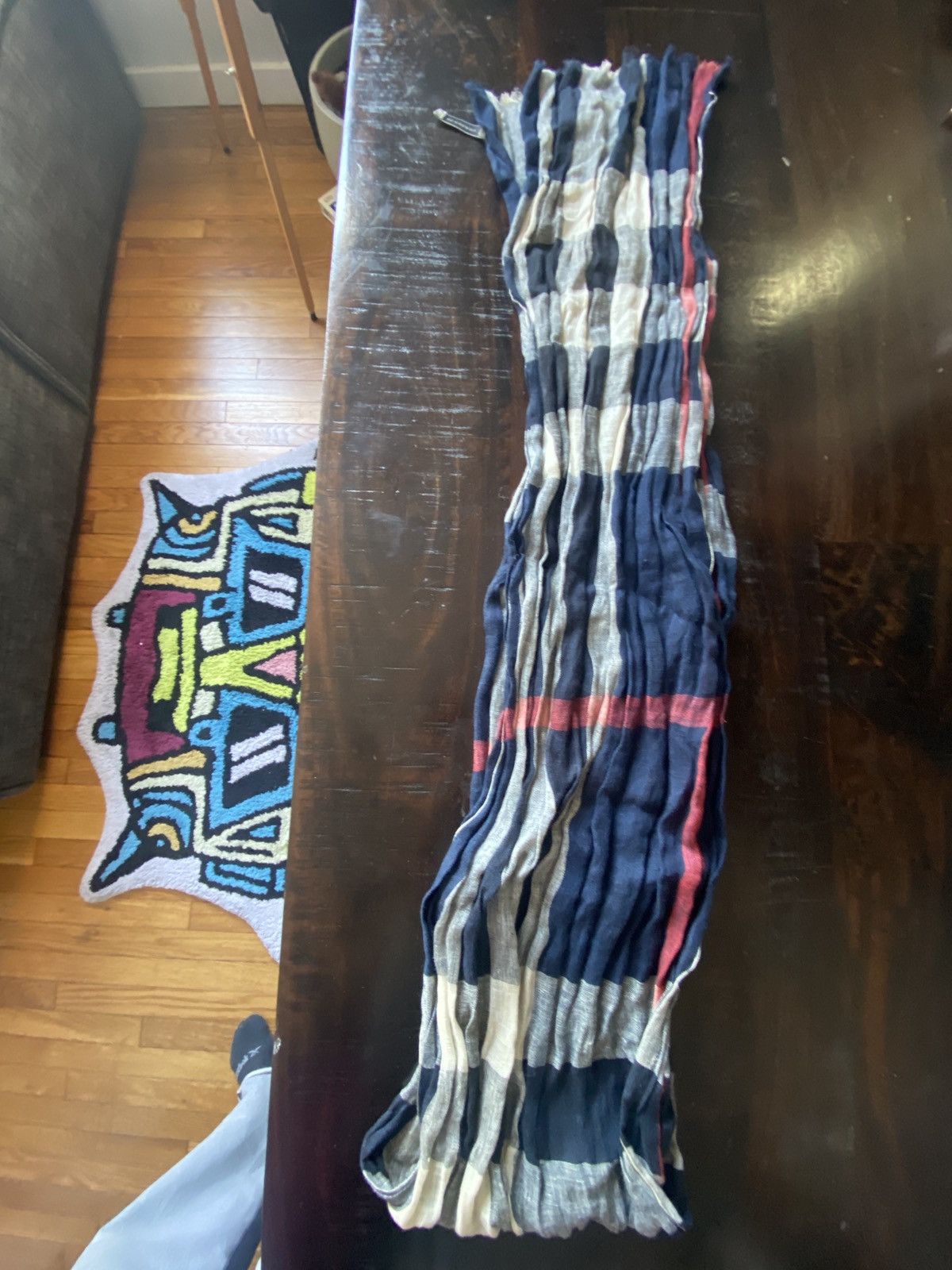 Burberry BURBERRY LIGHT SCARF :) Size ONE SIZE - 2 Thumbnail