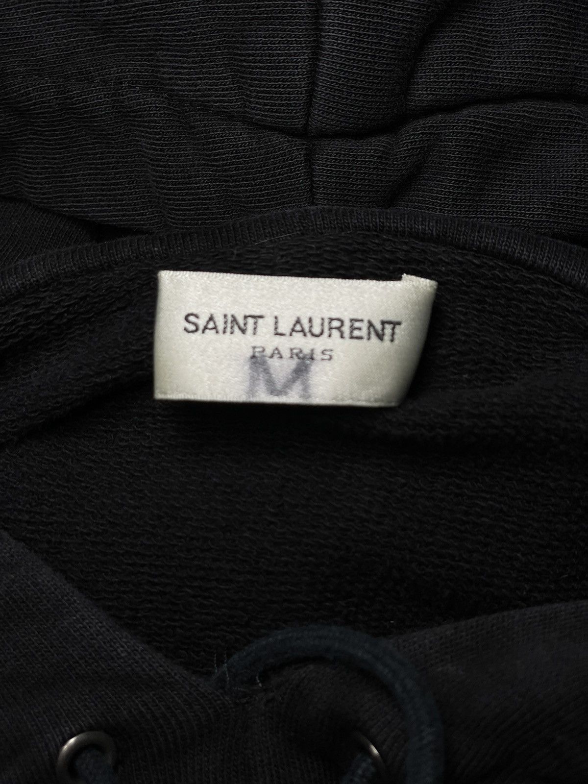 Saint Laurent Paris Saint Laurent Logo Hoodie Size US M / EU 48-50 / 2 - 12 Thumbnail