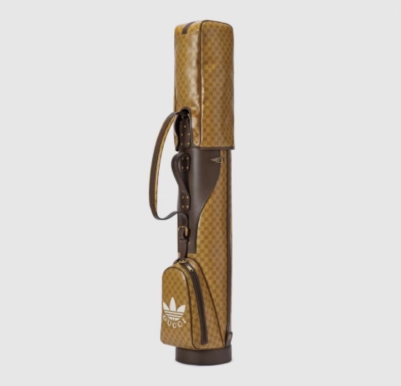 Adidas × Gucci 🔥23K VALUE 🔥 PERFECT GIFT Gucci x Adidas Leather Golf Bag Size ONE SIZE - 2 Thumbnail