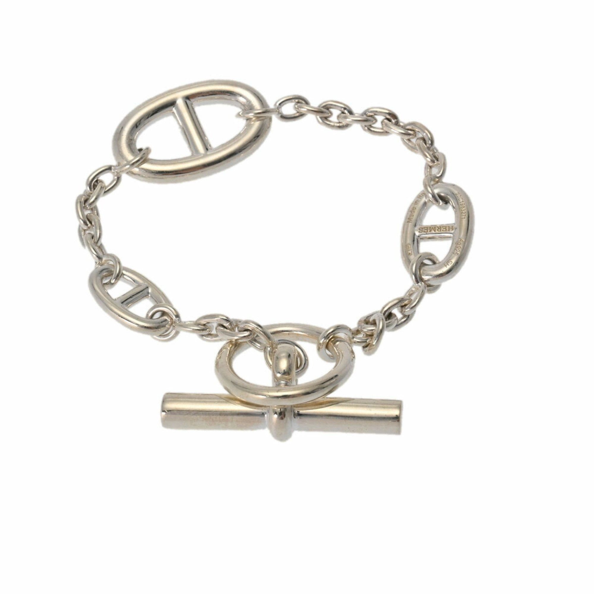 image of Hermes Chaine D'ancle Farandole Women's Sv925 Bracelet in Silver