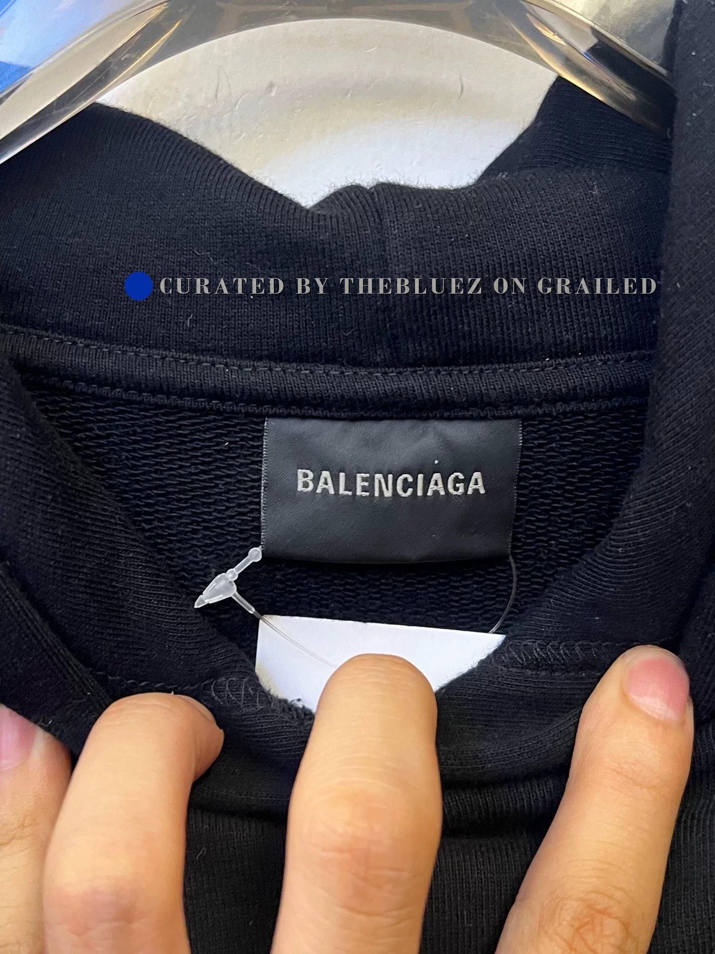 Balenciaga Balenciaga FW22 Logo Hoodie Size XS / US 0-2 / IT 36-38 - 3 Thumbnail