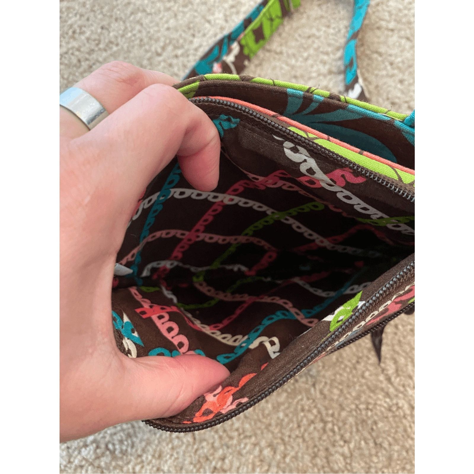 Vera Bradley Vera Bradley Lola Mini Shoulder Bag (Retired 2013) Size ONE SIZE - 4 Thumbnail