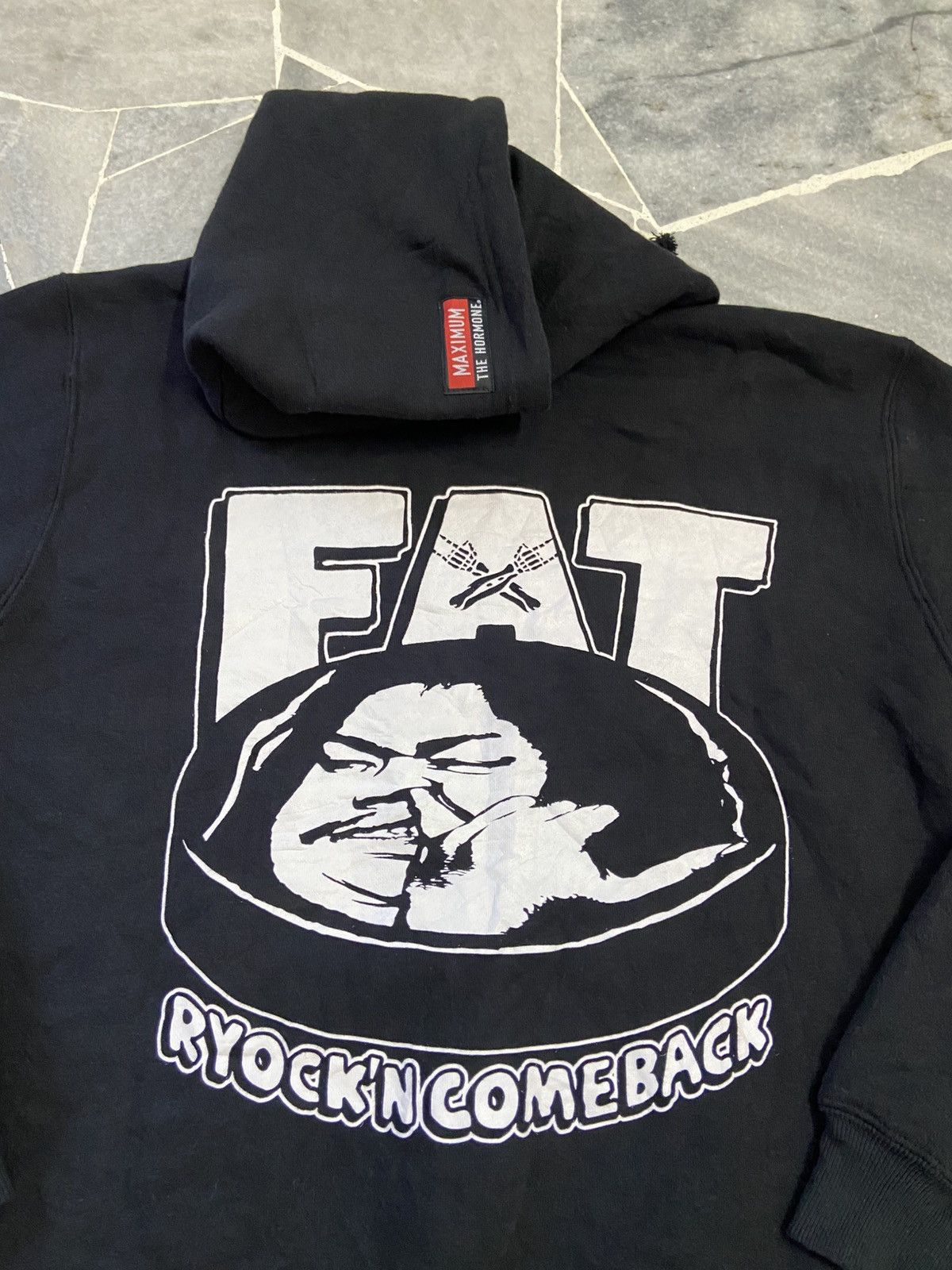 Band Tees × Vintage Vintage Fat MTH Hungry Pride Hoodie Size US M / EU 48-50 / 2 - 4 Thumbnail