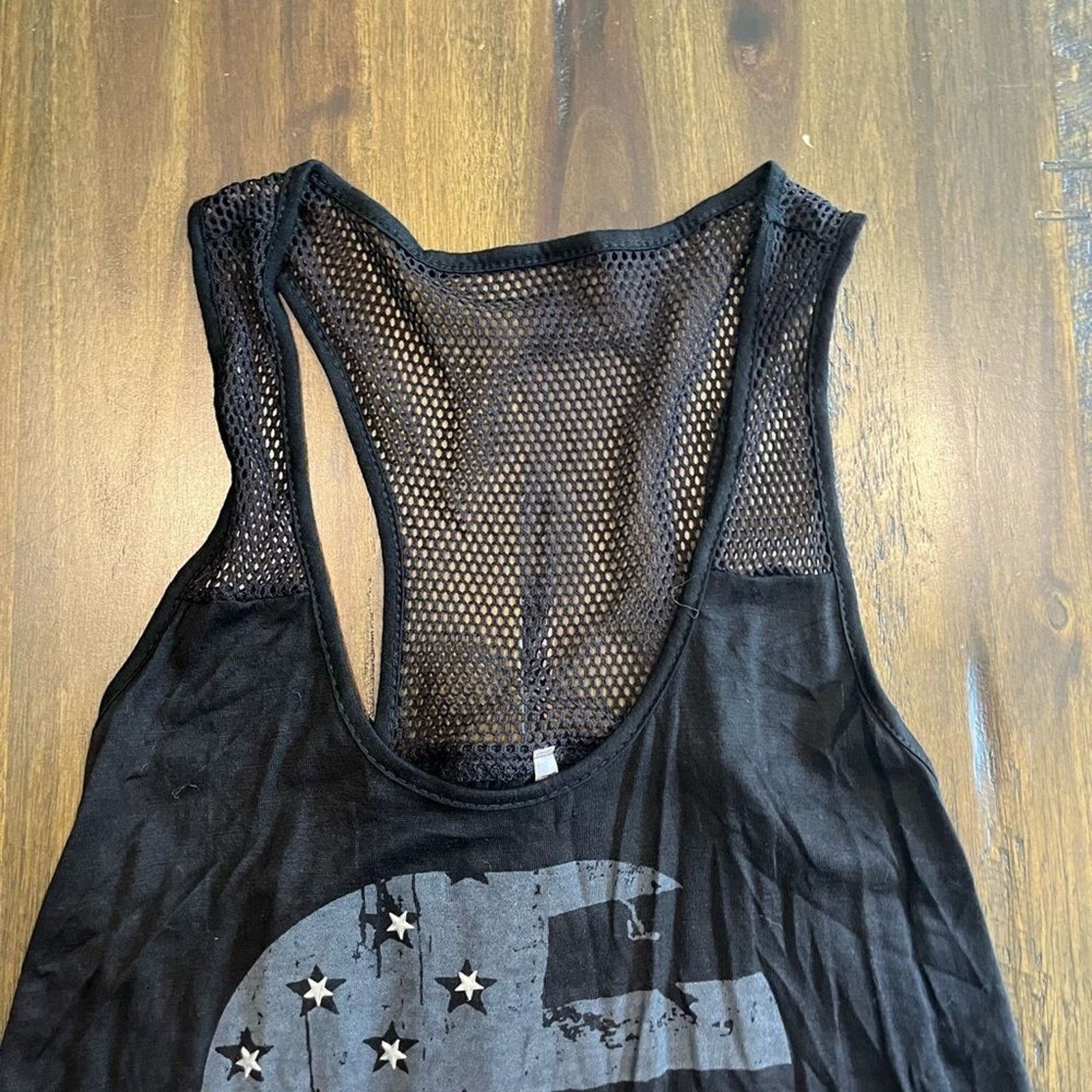 Vintage Heart and Hips Skull Print Flowy Tank Top Size M Size M / US 6-8 / IT 42-44 - 4 Thumbnail