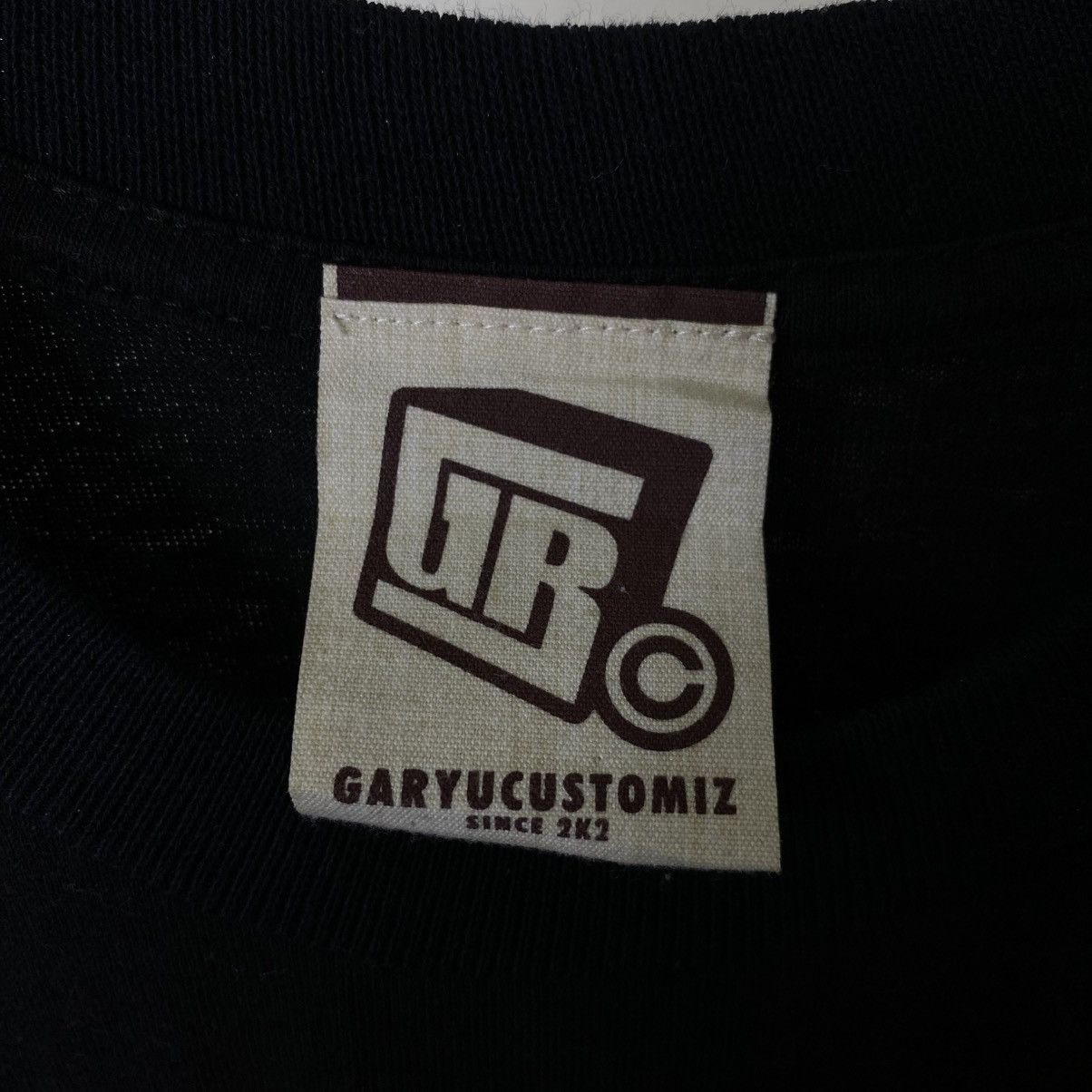 Vintage 2002 Garyu Customiz Promo T Shirt Size US L / EU 52-54 / 3 - 3 Thumbnail