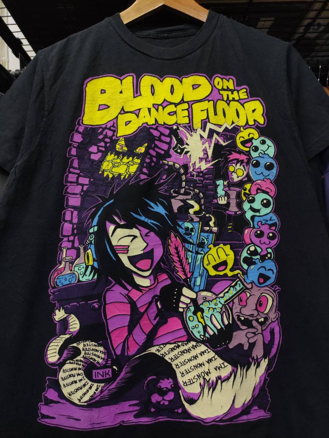 Band Tees Vtg Blood on the Dance Floor Band " Ima Monster " T-Shirt Size US M / EU 48-50 / 2 - 1 Thumbnail