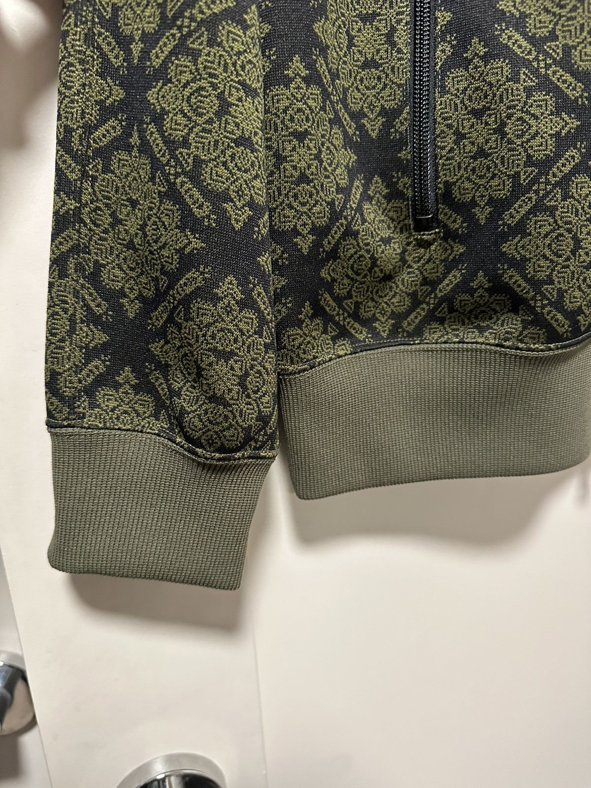 Needles Needles Green Jacquard Jq Track Poly Jacket Size M Size US M / EU 48-50 / 2 - 2 Thumbnail