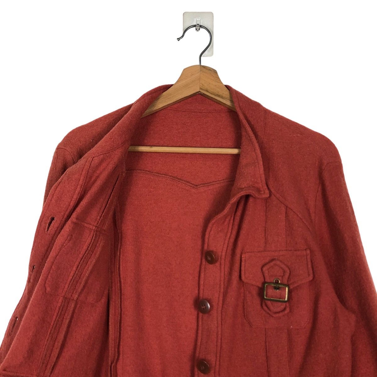 Issey Miyake 🔥Cropped Biker Jacket Big Pocket Bondage Japan Made Size US S / EU 44-46 / 1 - 12 Thumbnail