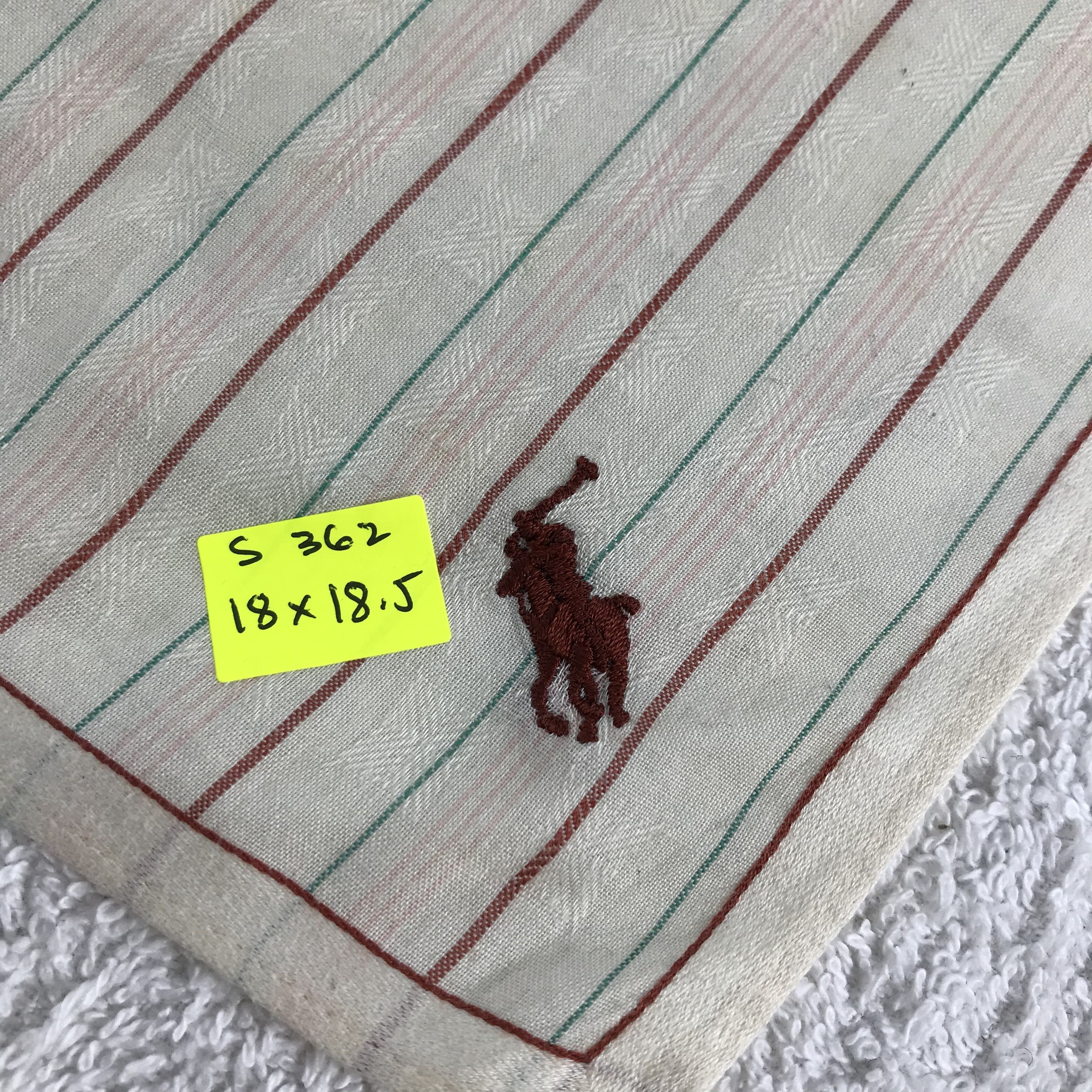 Polo Ralph Lauren × Vintage Polo Ralph Lauren Bandana / Handkerchief / Neckerchief -S362 Size ONE SIZE - 5 Thumbnail