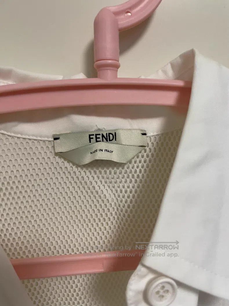 Fendi Fendi White blouse Size XXS / US 00 / IT 34 - 4 Thumbnail