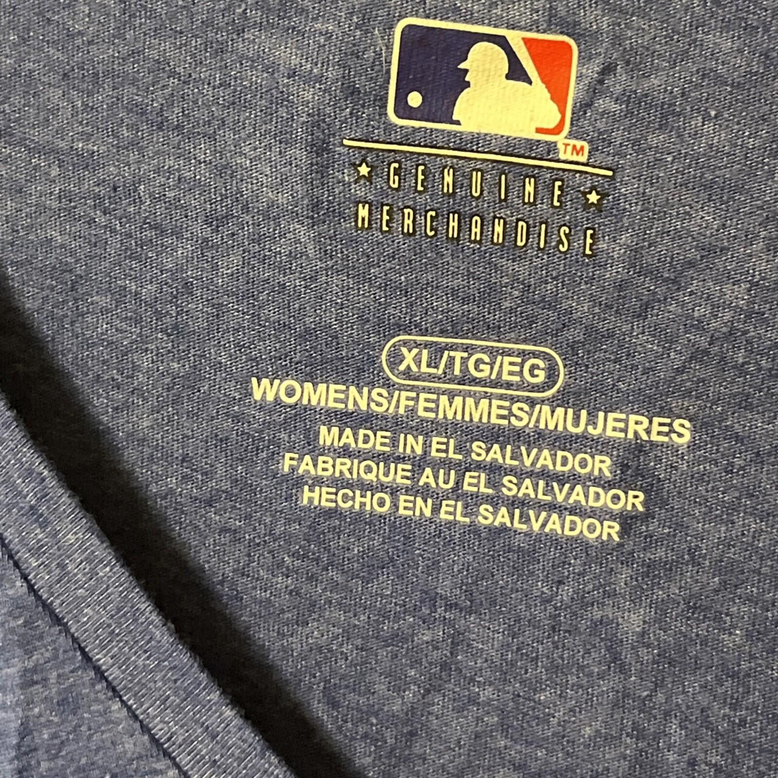 Other Chicago Cubs Baseball Womens XL Short Sleeve V Neck Pullover Size ONE SIZE - 2 Thumbnail