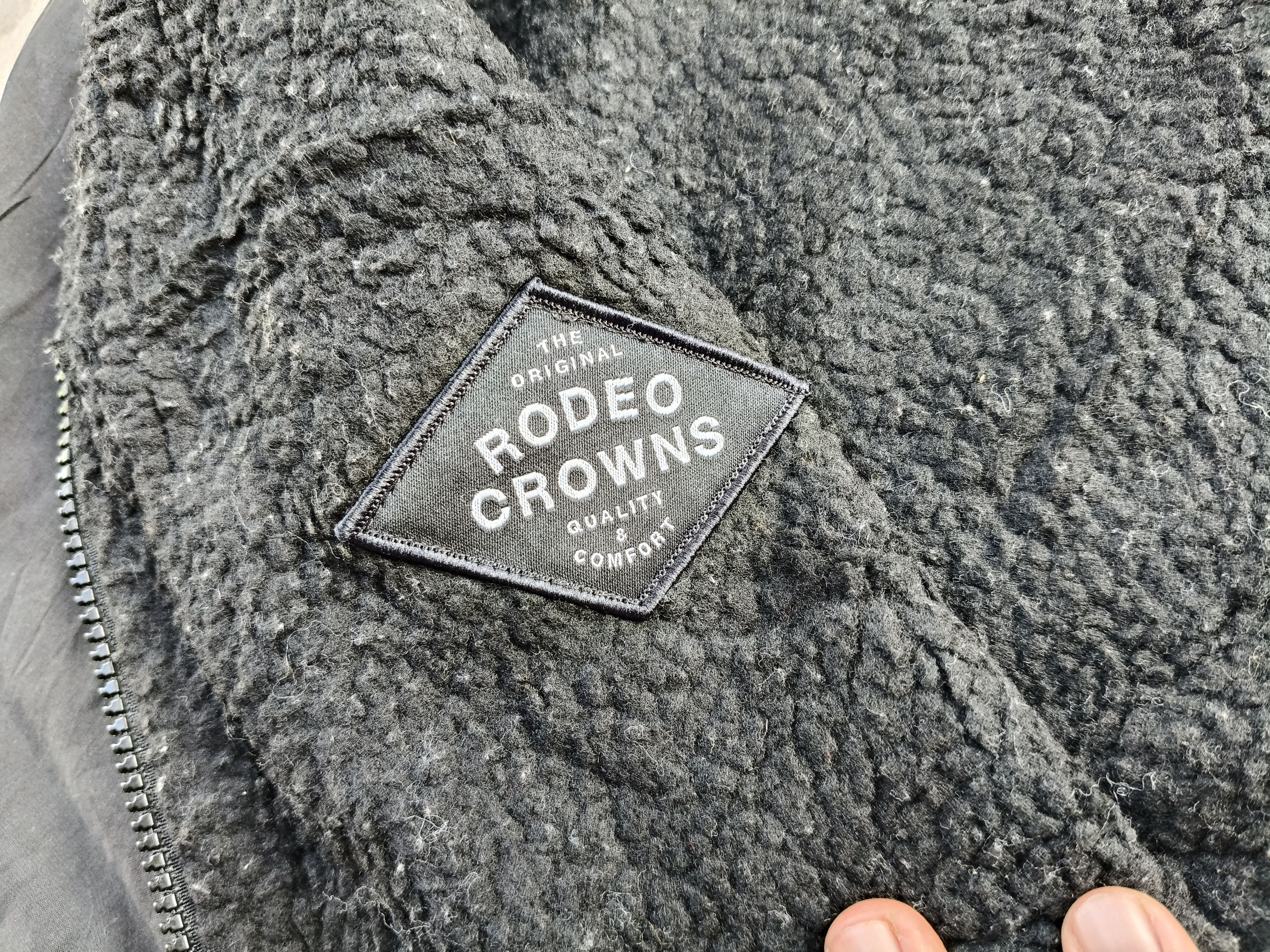 Japanese Brand Rodeo Crows Sherpa Fleece Cardigan Size L / US 10 / IT 46 - 9 Thumbnail