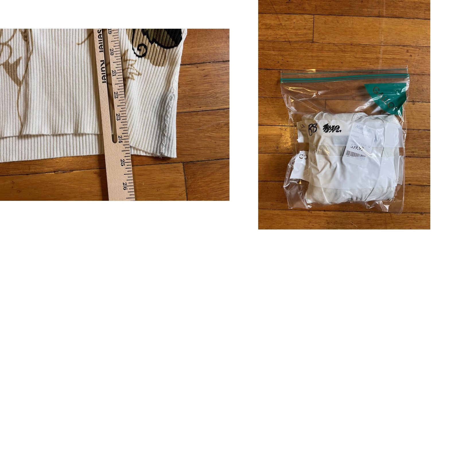 Ed Hardy VINTAGE Ed Hardy Hoodie Sweater Women’s Large White Sequin Y2K Size L / US 10 / IT 46 - 9 Thumbnail