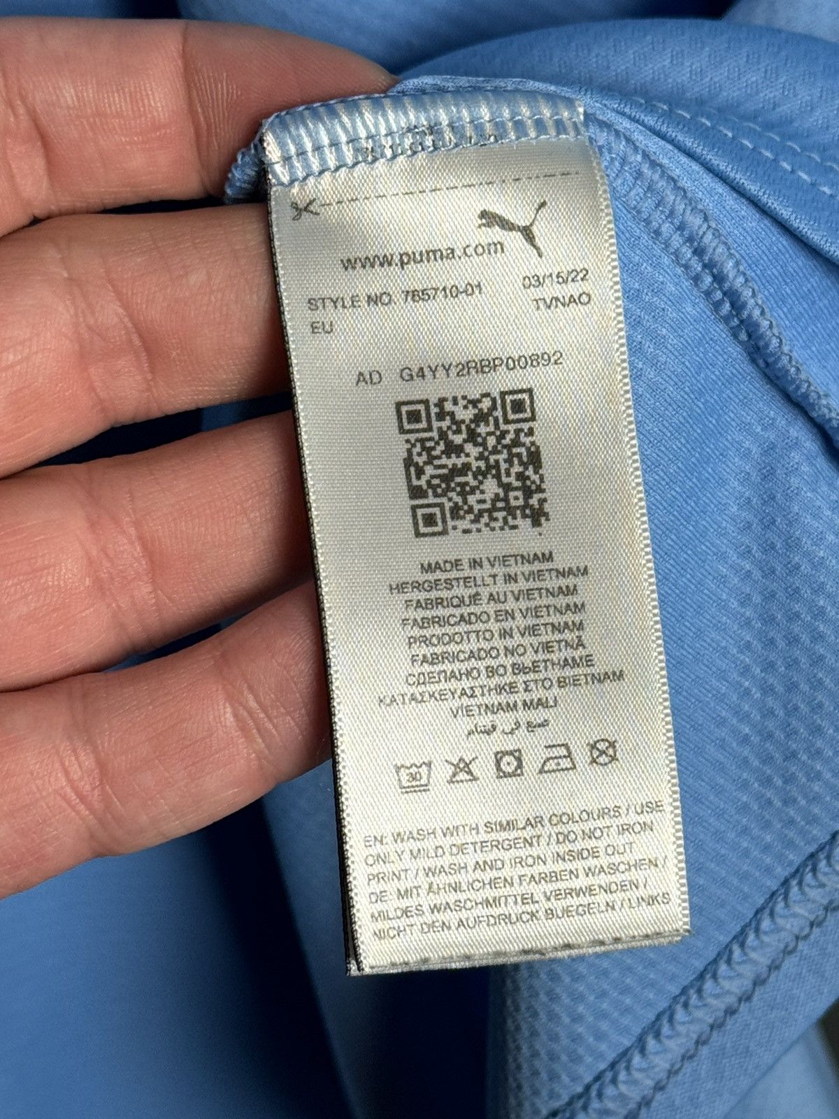 Puma Manchester City 22/23 Home Cancelo Football Jersey Size US M / EU 48-50 / 2 - 23 Thumbnail