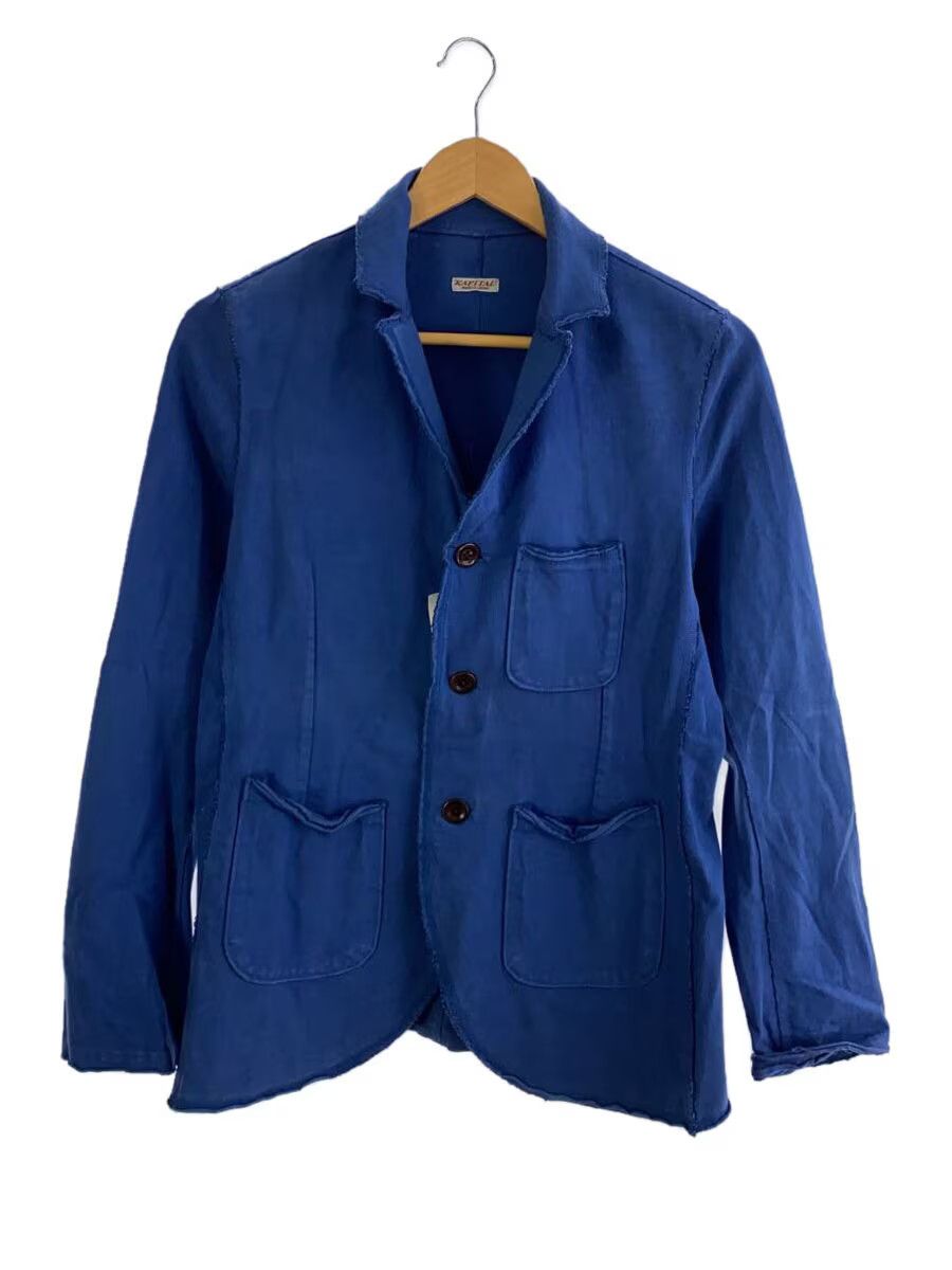 Kapital Royal Blue Cotton Blazer Jacket Size US S / EU 44-46 / 1 - 1 Thumbnail