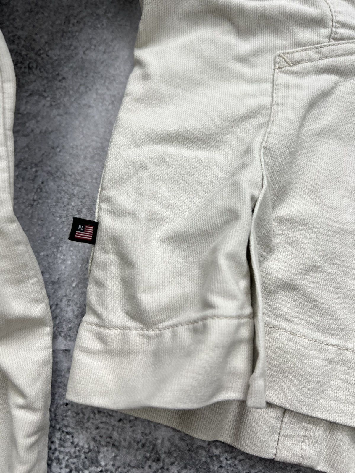 Polo Ralph Lauren Polo Jeans Ralph Lauren Womens Beige Cropped Denim Jacket Size M / US 6-8 / IT 42-44 - 6 Thumbnail