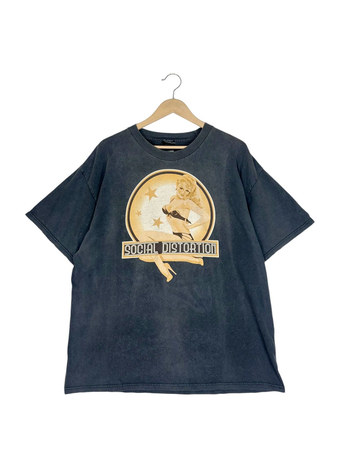 Band Tees × Vintage Vintage Y2K Social Distortion / American Punk Rock Band Size US XL / EU 56 / 4 - 1 Thumbnail
