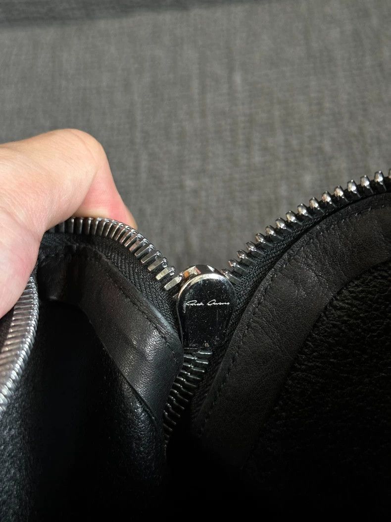 Rick Owens Rick Owens 18ss mainline chunky cowhide zipper clutch bag 2 Size ONE SIZE - 6 Thumbnail