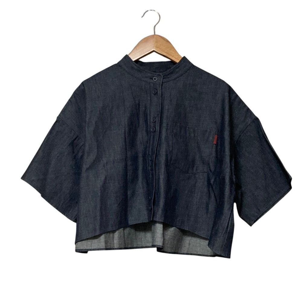 Other AMERI OTONA COMPACT DENIM Denim Shirt Textile Tops DUTY FREE 