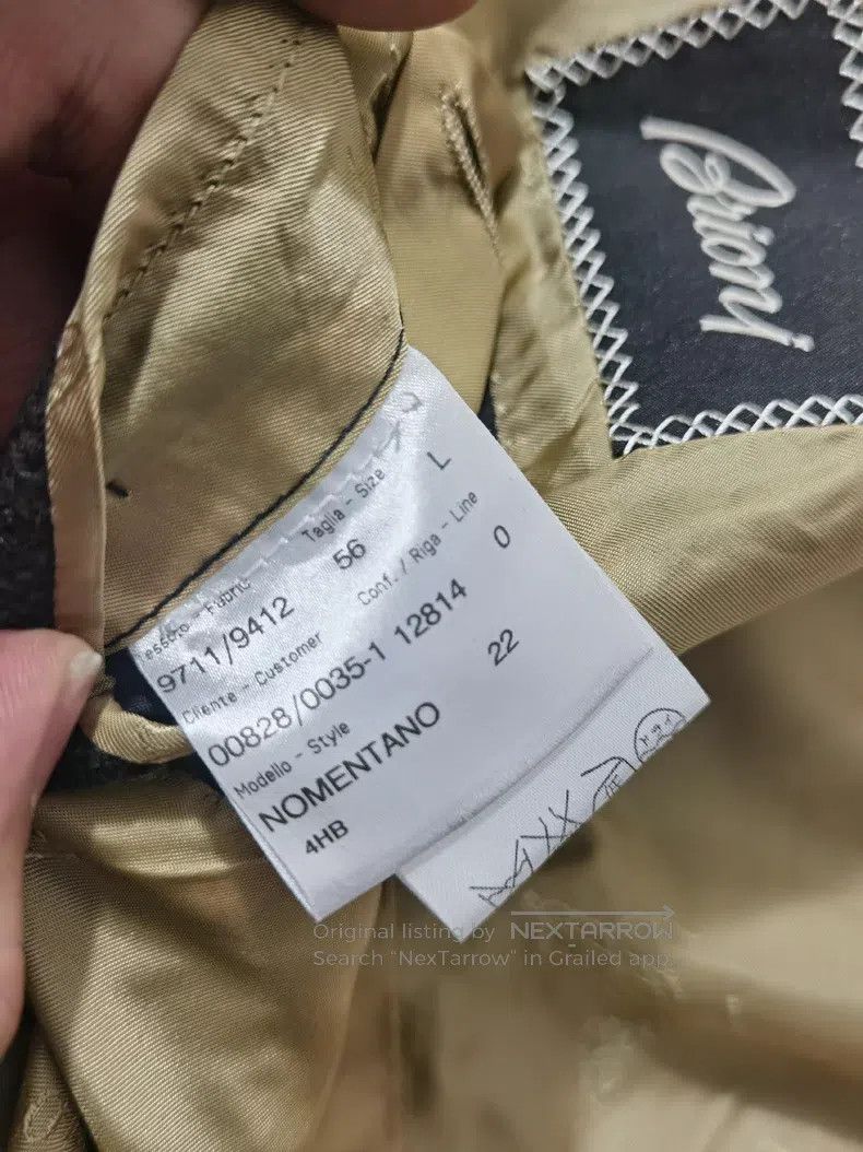 Brioni Brioni Pure cashmere fully customized handmade wool single Size US XXL / EU 58 / 5 - 8 Thumbnail