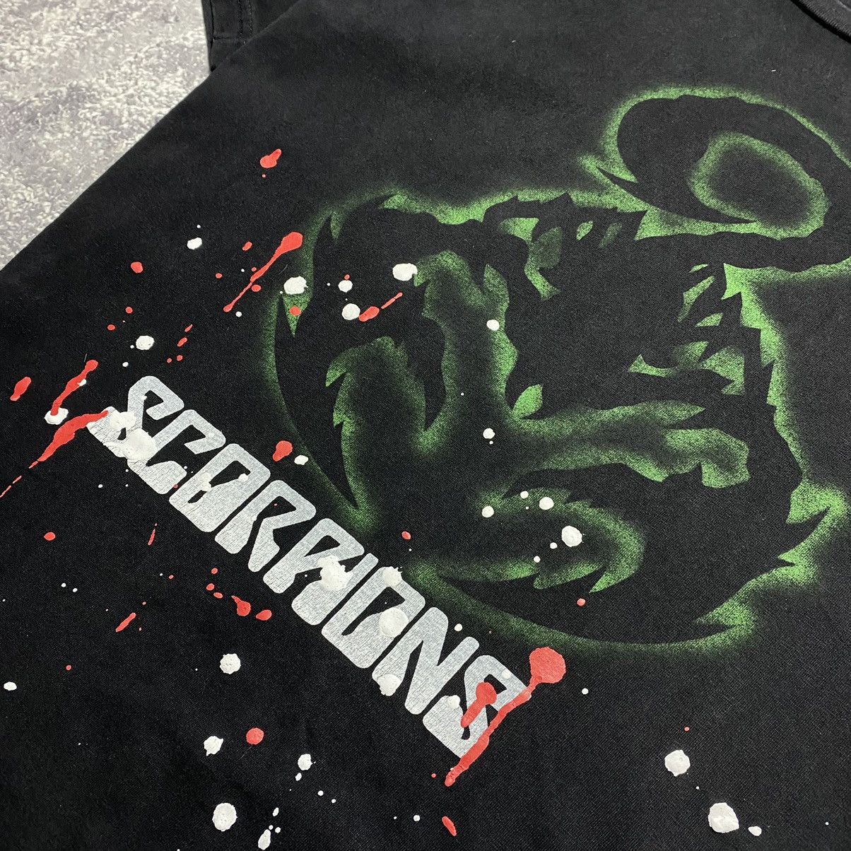 Band Tees × Vintage Vintage Scorpions Big Graphic logo 00’s Rock band tee Size US XL / EU 56 / 4 - 3 Thumbnail