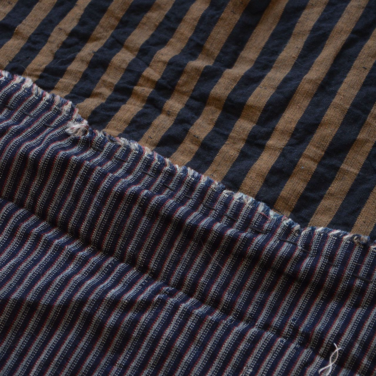 Other Japanese Scarf Vintage — Hand-Stitched Patchwork Cotton Size ONE SIZE - 6 Thumbnail