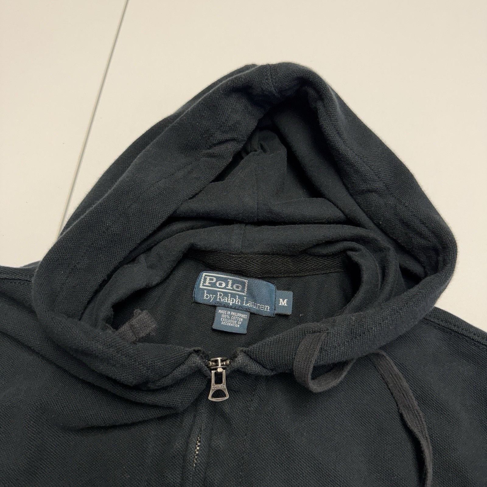 Polo Ralph Lauren Polo Ralph Lauren Hoodie Sweatshirt Mens Medium Black Yellow Size US M / EU 48-50 / 2 - 7 Thumbnail